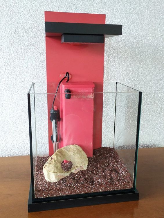 Nano Aquarium 16L mit Pumpe & Heizung