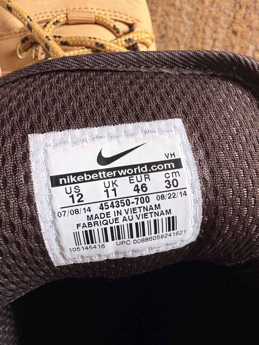 Nike Scarpe da uomo: Nike Manoa Leather «Haystack» – Usato da Kilchberg ZH venduto da Dinamoh 2