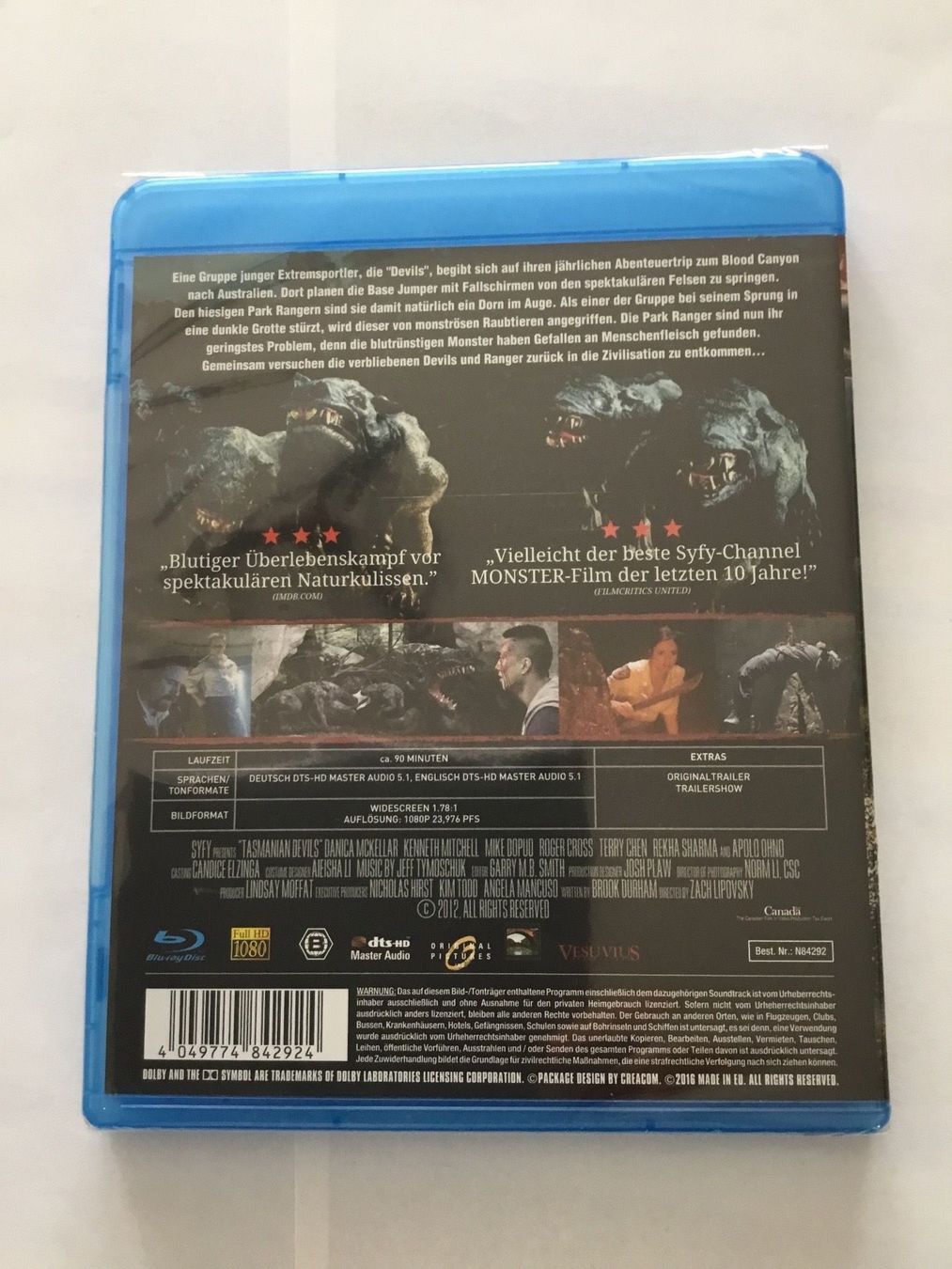 Tutti i DVDs: Tasmanian Devils Blu Ray Neu OVP – Nuovo e nell'imballaggio originale da Blauen venduto da berlingo65 1