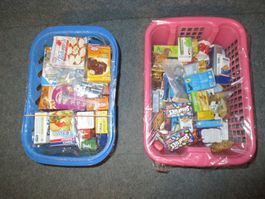 2 Einkaufskörbe für Kinder. Wurden nie gebraucht.
