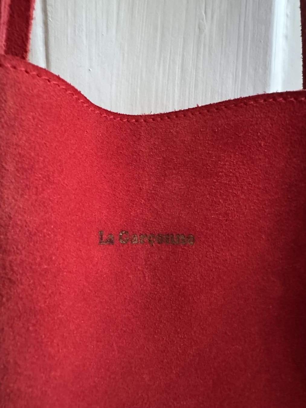 La Garçonne Taschen für Damen: Wildledertasche von Garçonne – Gebraucht aus Biel/Bienne von lalilullu 1