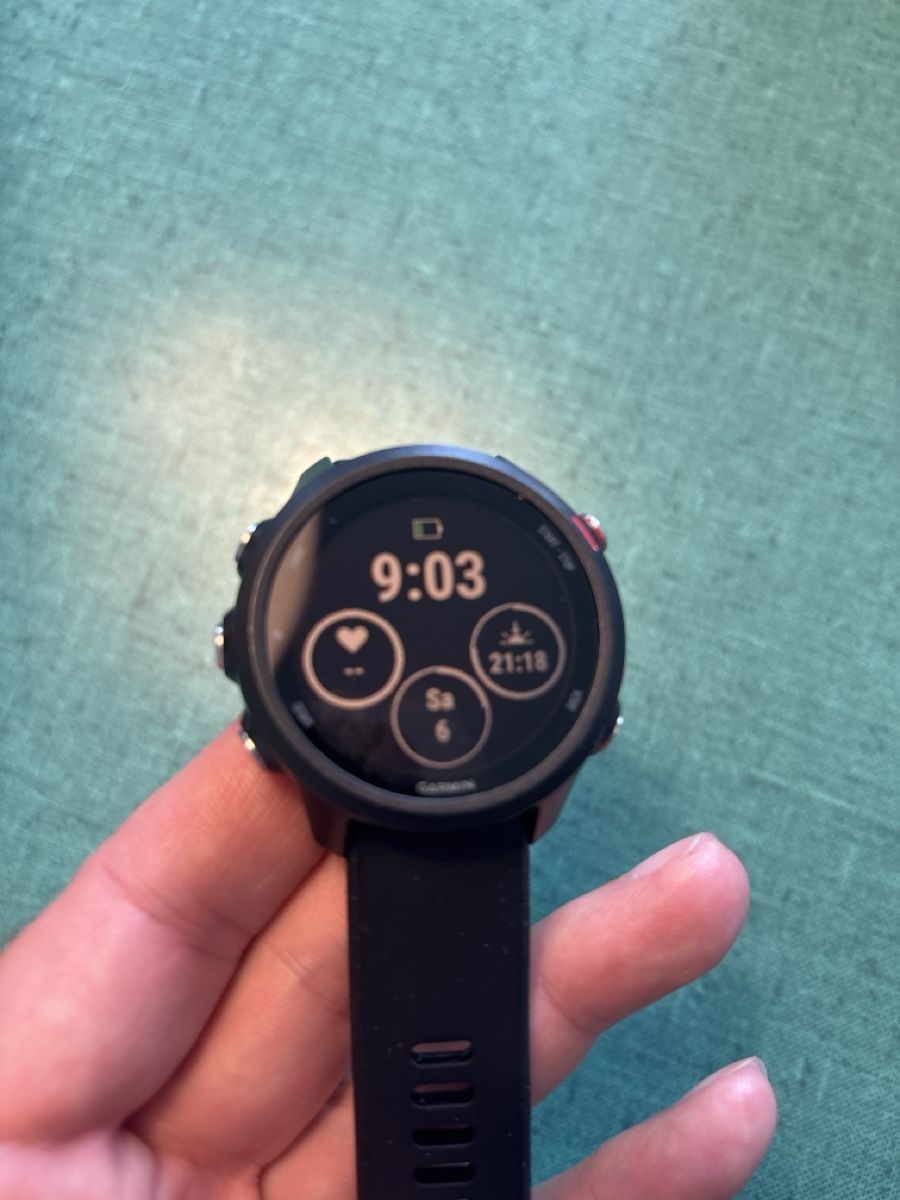 Garmin Smartwatch: Garmin Forerunner 245 Music mit zwei Bändern – Usato da Zürich venduto da Joordiee 1