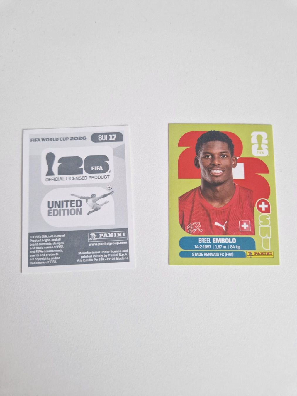 Panini Sammelbilder & Trading cards: Panini Sticker SUI17 – Neu (gemäss Beschreibung) aus Stüsslingen von white_angel86