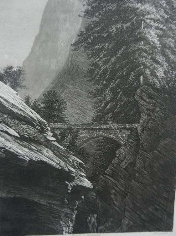 Stiche: Die Pantenbrücke Glarus – Gebraucht aus Risch von Rischli15 1
