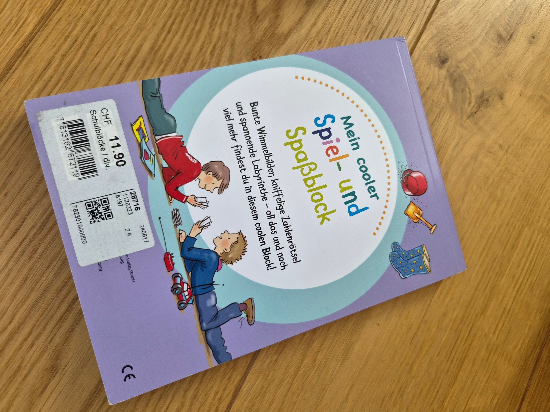 Libri: Spiel- und Spassblock neu – Nuovo (secondo la descrizione) da Reinach BL venduto da Jellys 1