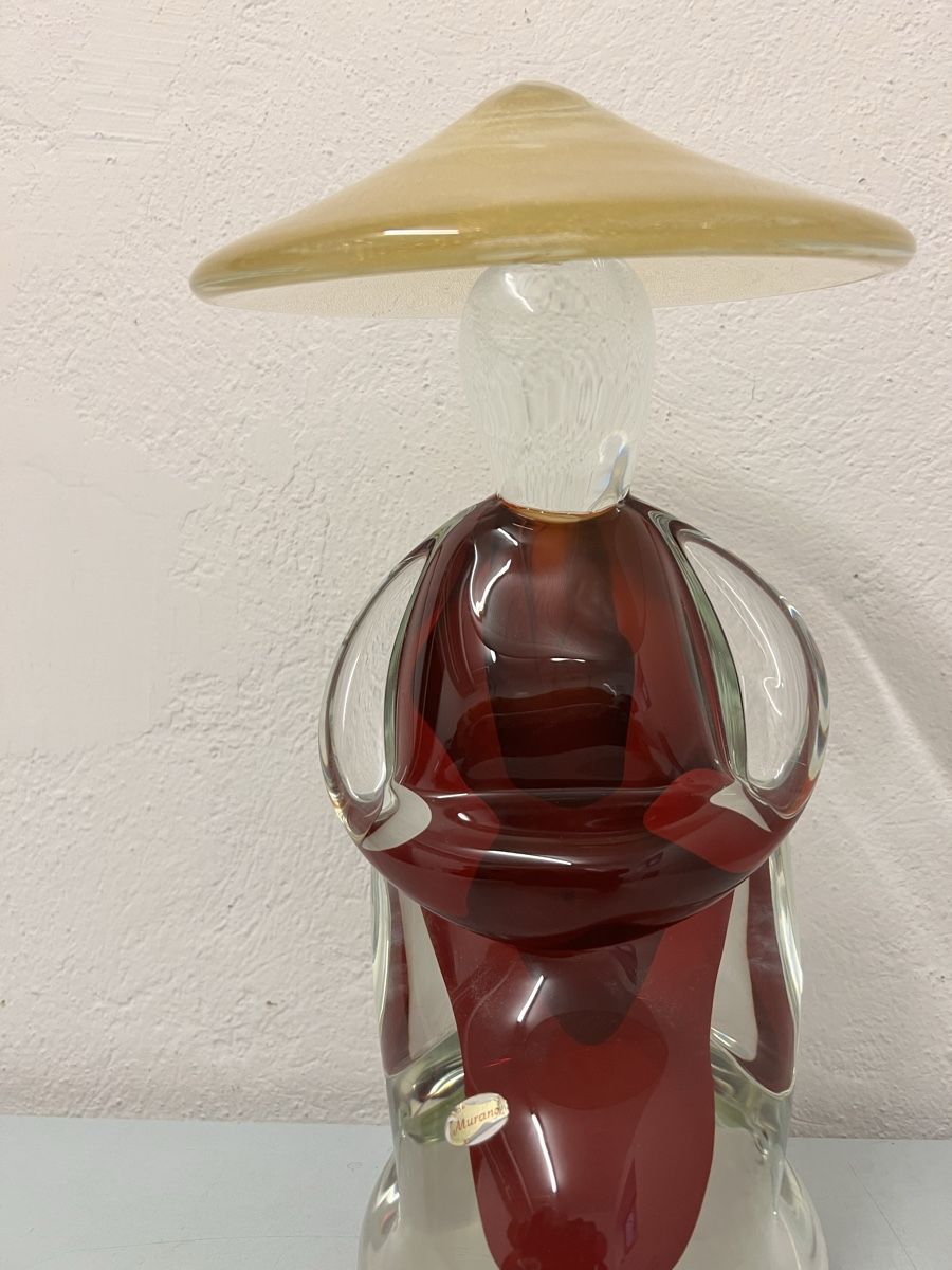 Murano Statuette: Original Murano Chinesische Figur – Usato da Hombrechtikon venduto da vespa1954 1
