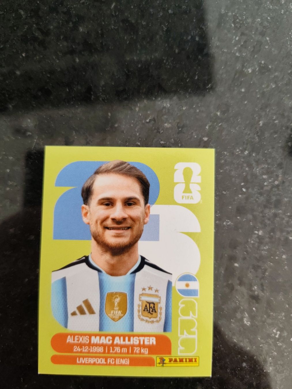 Panini Carte collezionabili: Panini WM 2026 ARG 9, Mac Allister – Usato da Aarburg venduto da gloeckgloeck