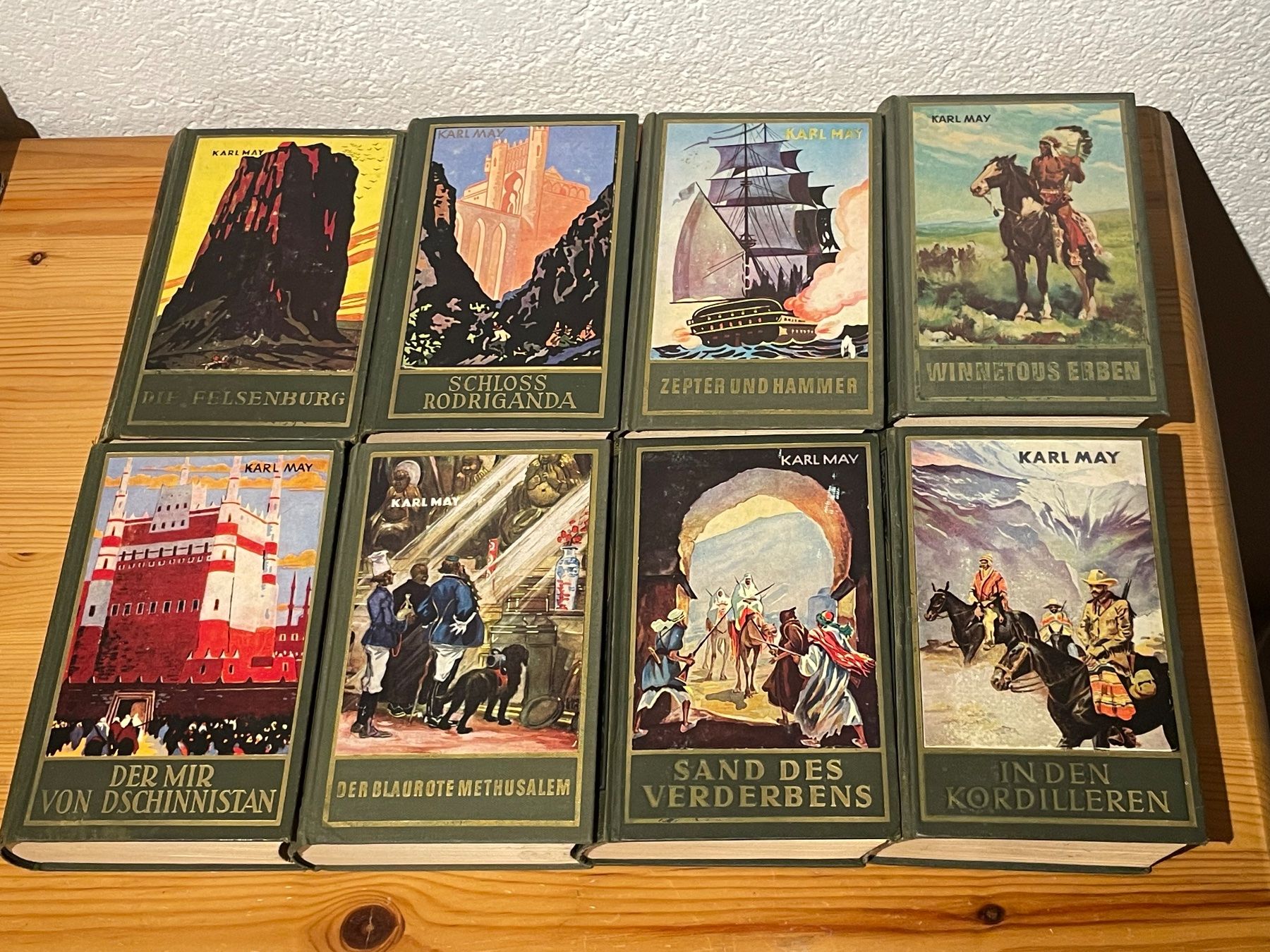 Libri: 10 Karl May Bücher – Usato da Rheinfelden venduto da slimjim