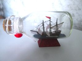Schiff in einer Flasche ab fr. 1.-