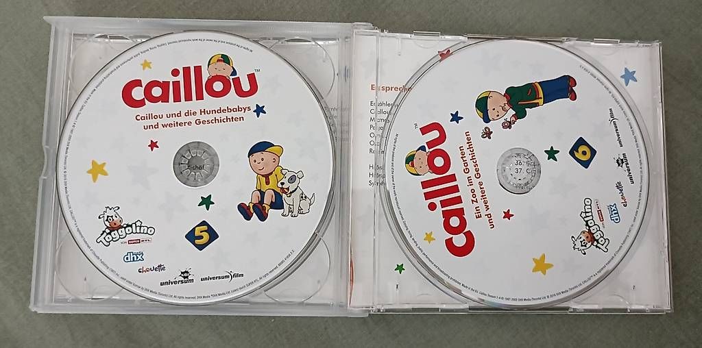 CD: Hörspiel-CD-Box Caillou – Usato da Münchenstein venduto da Bouba3 1