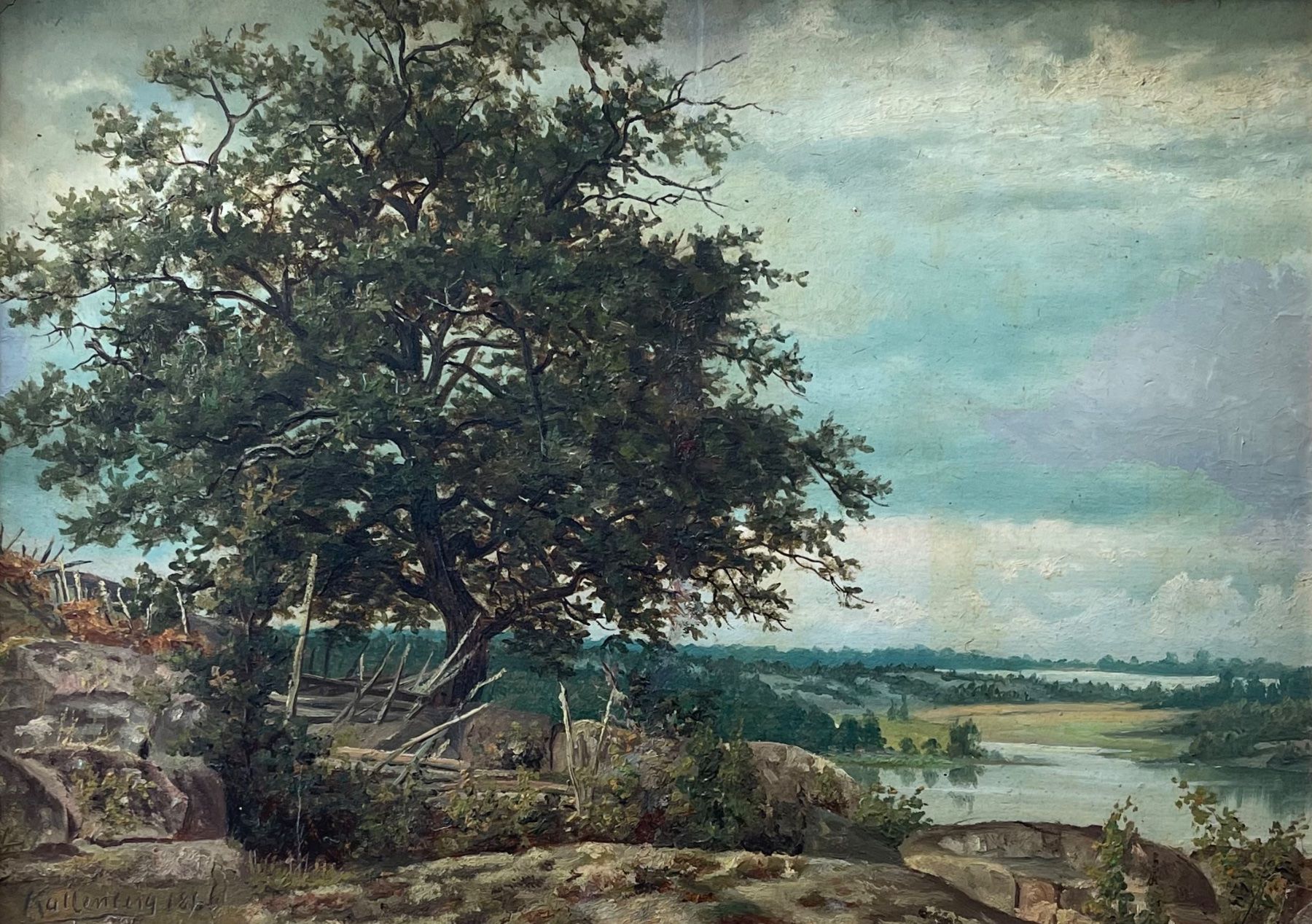 Gemälde: Kallenberg Anders (1834-1902) – Gebraucht aus Grosshöchstetten von Perle1951 1