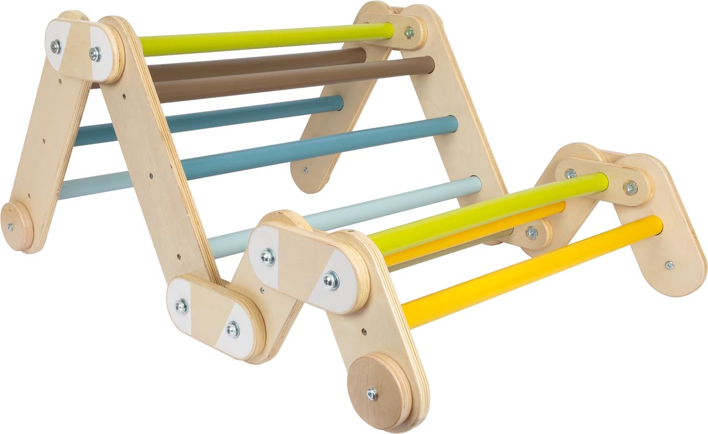 Kletterwände & Klettergriffe: Kids Triangle with Ramp, Climbing Frame Set – Gebraucht aus Baar von IsabelaSaavedra2020 5