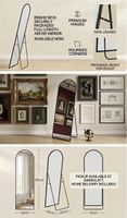 NEW!! Full Body Mirror 148x 46 cm Standing