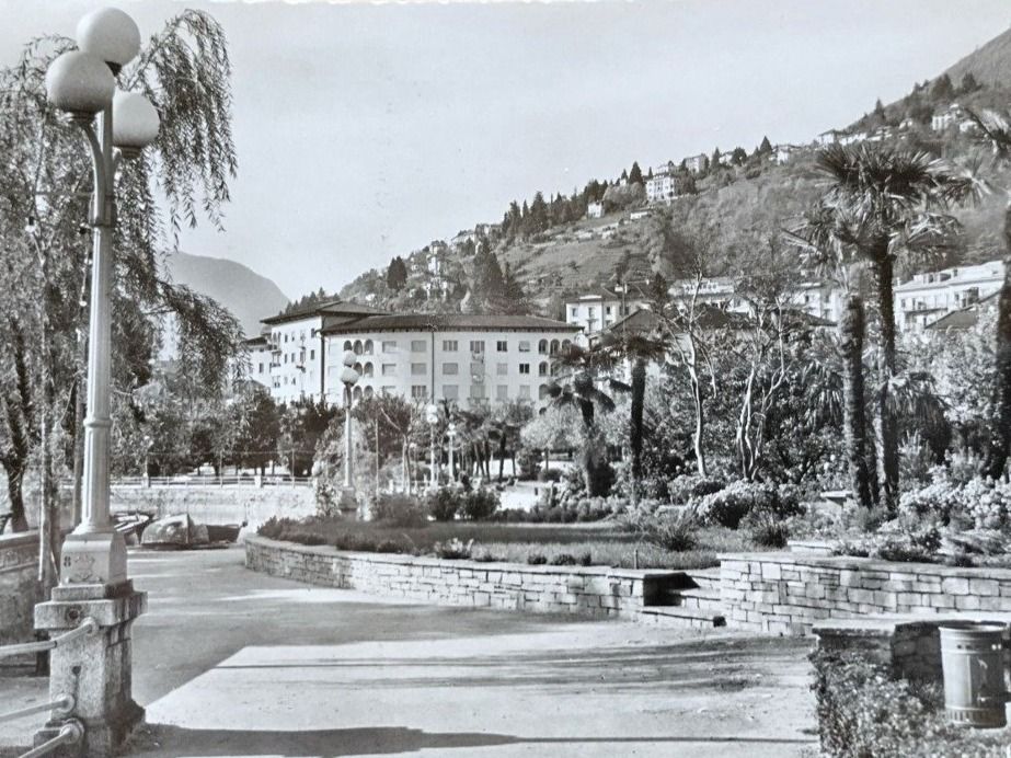 Ansichtskarten: Ansichtskarte Locarno 1955 – Gebraucht aus Wildhaus von Hukwildhaus