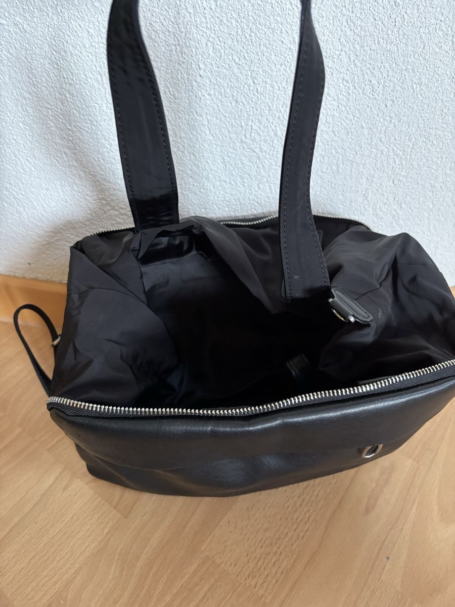 Borse da donna: Mandarina Duck Ledertasche schwarz – Nuovo (secondo la descrizione) da Nürensdorf venduto da linf 2