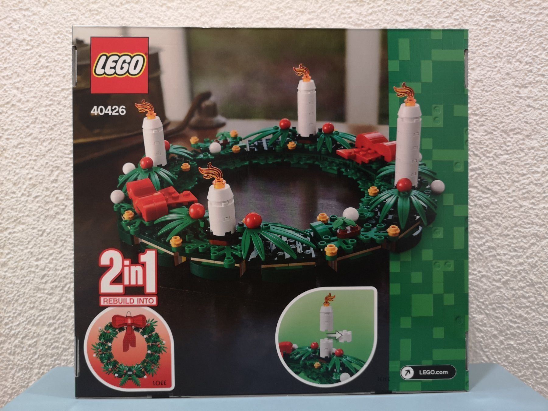 Lego Kit di costruzioni: Lego 40426 Christmas Wreath Noël – Nuovo e nell'imballaggio originale da Echichens venduto da aegis0129 1