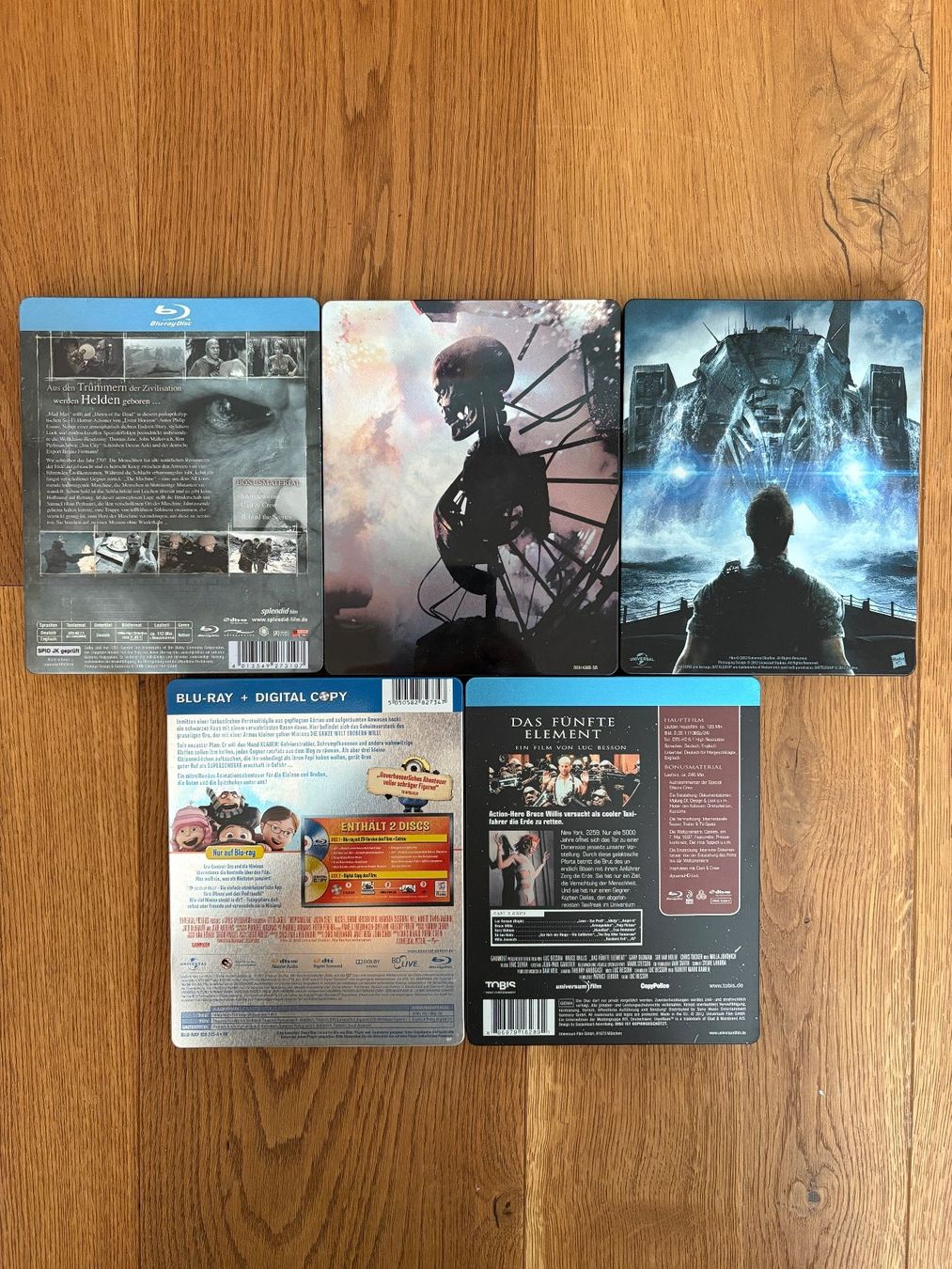 Tutti i DVDs: 🔥5x Blu-ray Steelbook-Sammlung – Usato da Niederhasli venduto da Manuf0 1