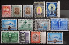 Ceylon Lot alten Werten III **