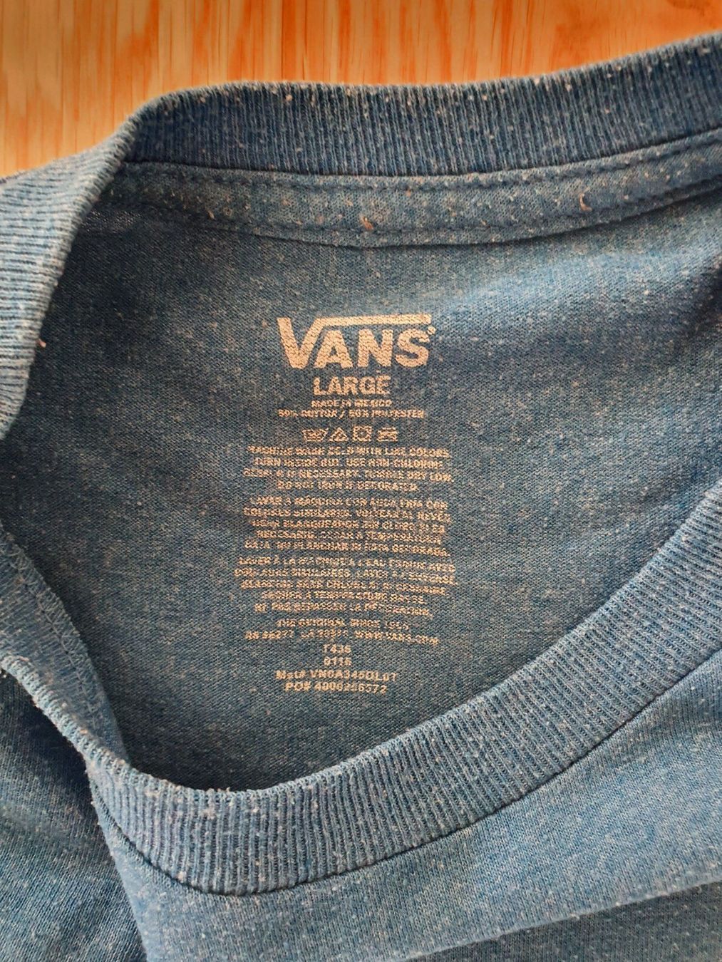 Vans T-shirt: Vans T-Shirt blau L – Usato da Interlaken venduto da dmncmg 1