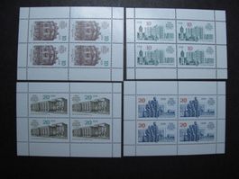 DDR 1987 750 Jahre Berlin II KB 1-4 **