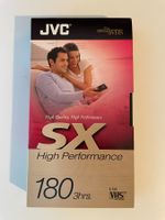 Cassette VHS JVC SX 180 vierge