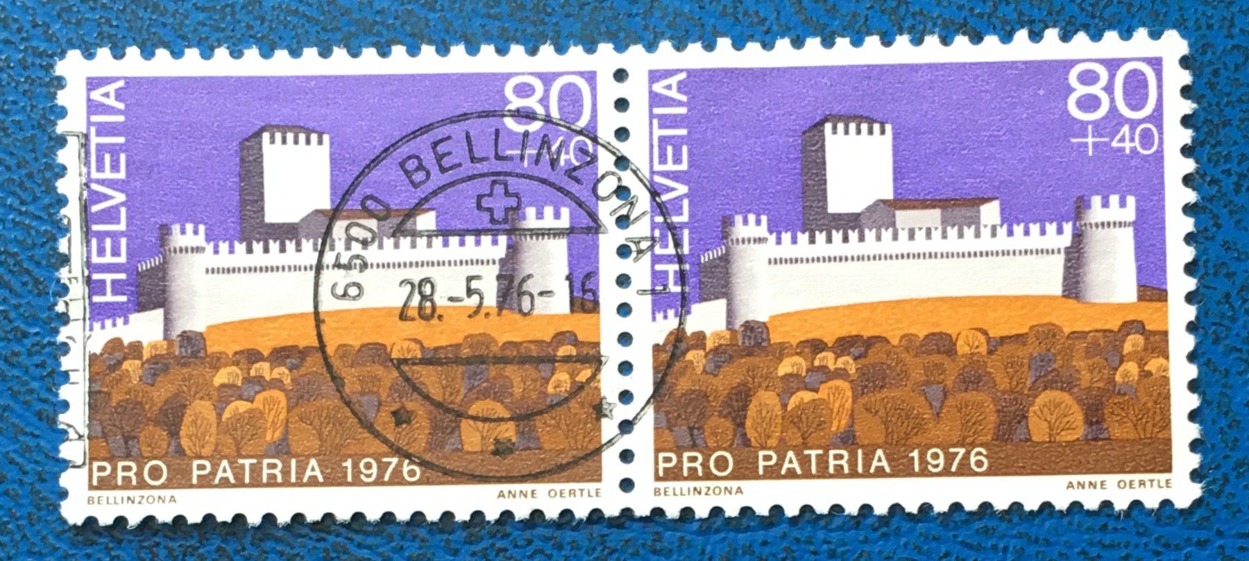 Tutti i francobolli: Nr.B173 mit Stempel  Bellinzona    – Usato da Aarau venduto da Billa007