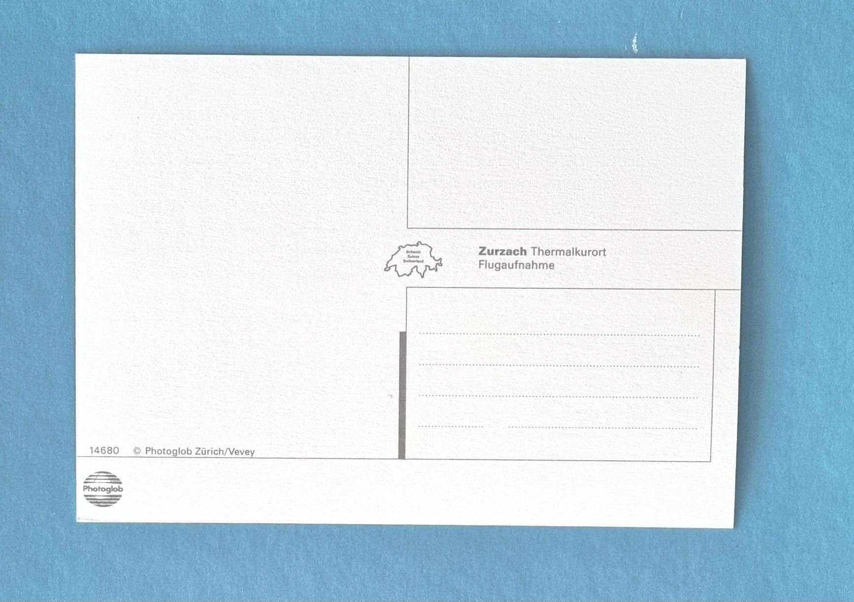 Cartoline postali: Zurzach - Flugaufnahme – Usato da Rothrist venduto da RROENK 1
