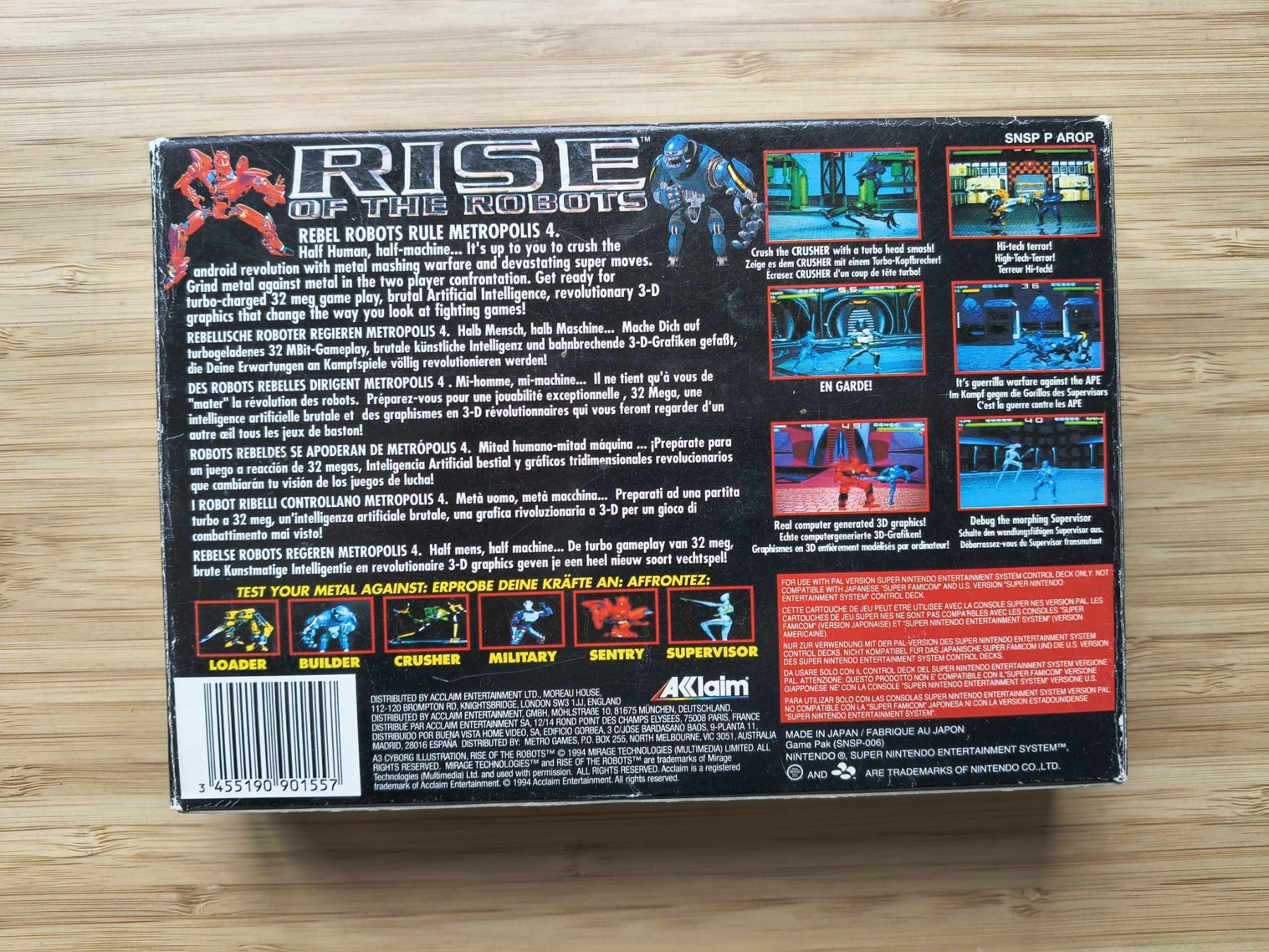 Giochi: Rise of Robots (SNES) – Usato da Riedholz venduto da ste_96cd 1