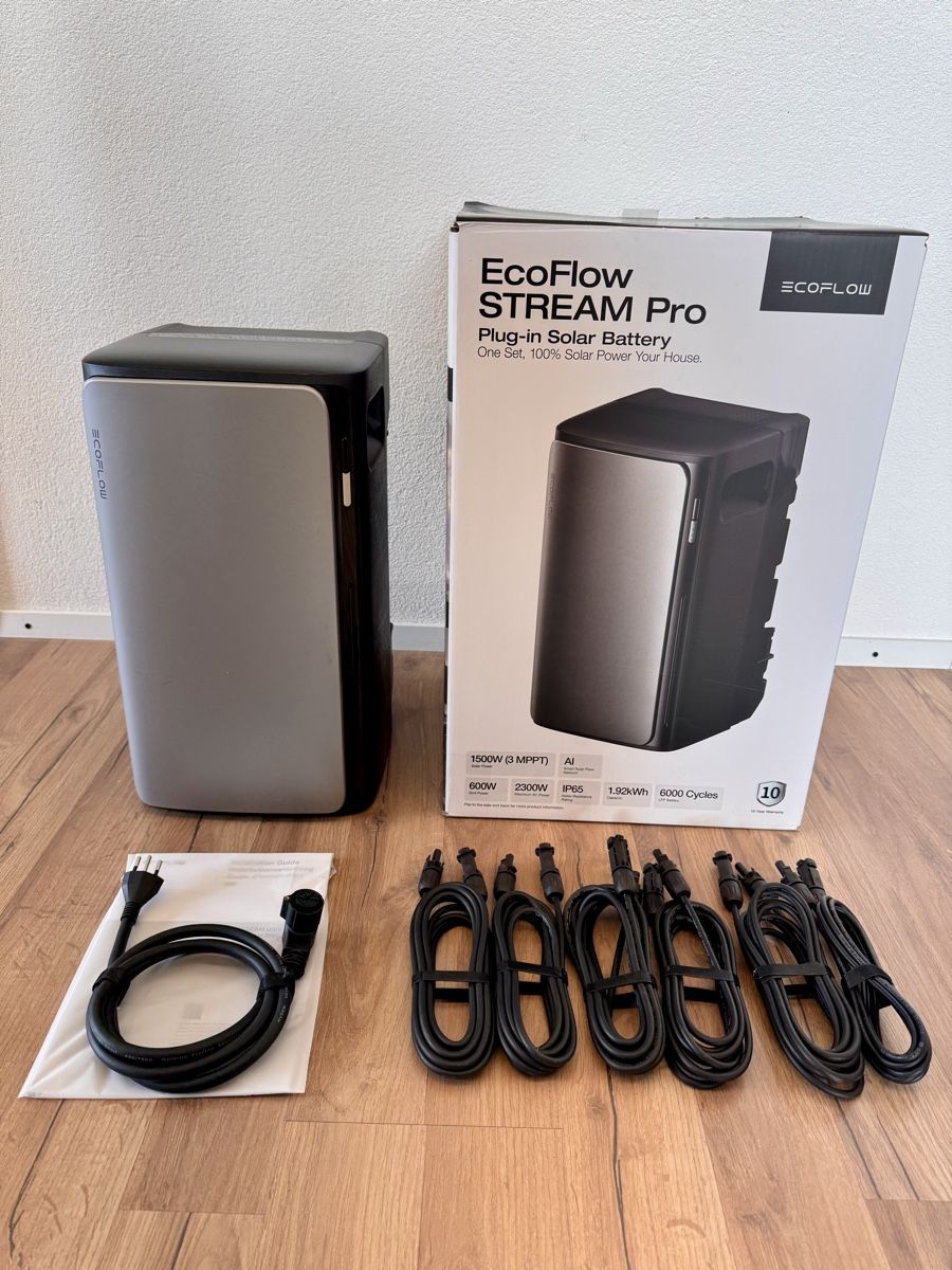 Ecoflow Dispositivi a energia solare: EcoFlow STREAM Pro Solarbatterie CH-Version | Garantie 2035 – Nuovo (secondo la descrizione) da Hinteregg venduto da Phiro