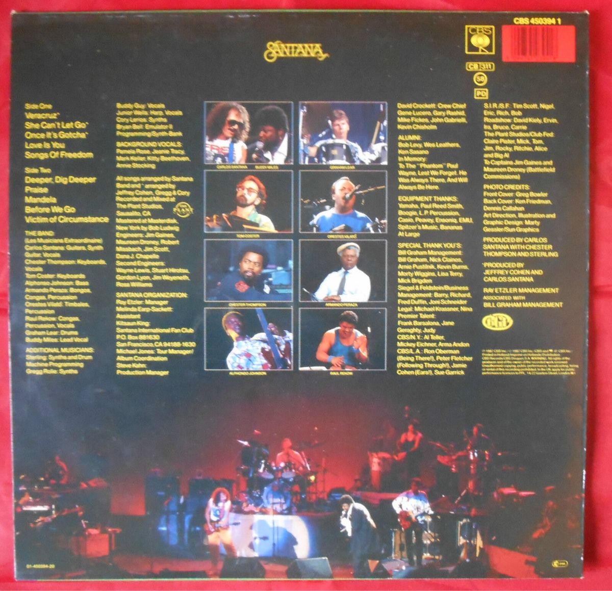 Schallplatten: Santana - Freedom Vinyl EU LP – Gebraucht aus Diepoldsau von Ganthammer 1