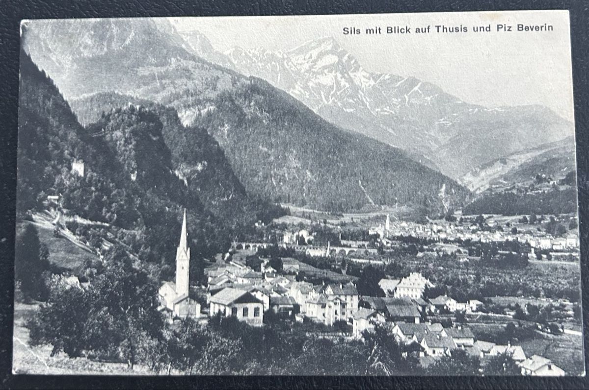Cartoline postali: AK Sils GR – Usato da Horw venduto da Tellbub