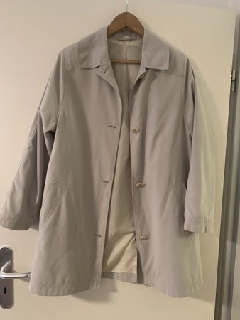 Beige-graue leichte Übergangsjacke, Gr. 36/38
