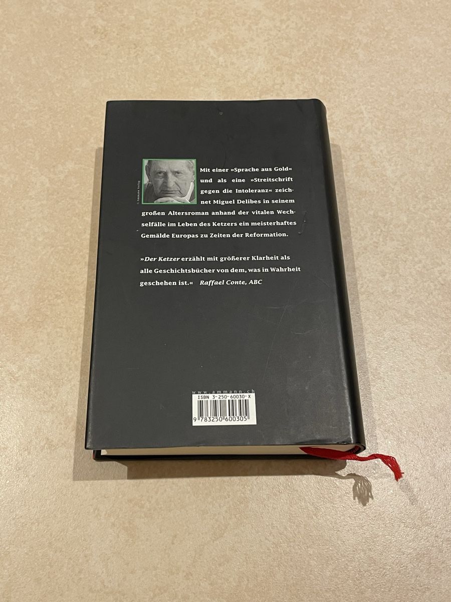 Bücher: Der Ketzer - Miguel Delibes – Gebraucht aus Affoltern am Albis von Marc_au9 1