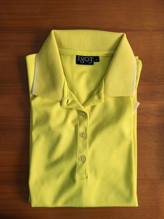 Sportshirt – zitronengelb– Marke: 1803