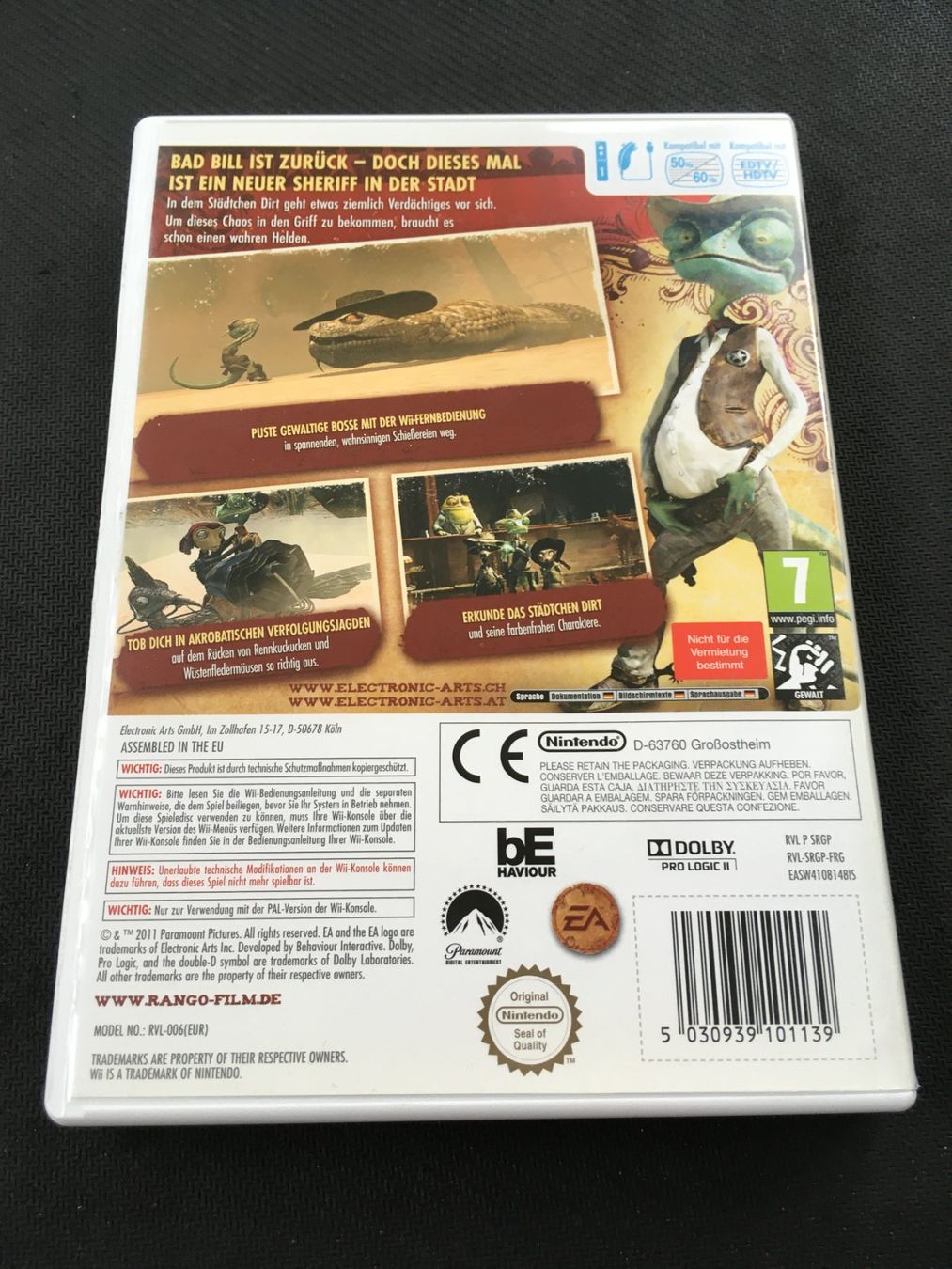 Nintendo Giochi: Rango - Nintendo Wii – Usato da St.Gallen venduto da Punktchen01 1