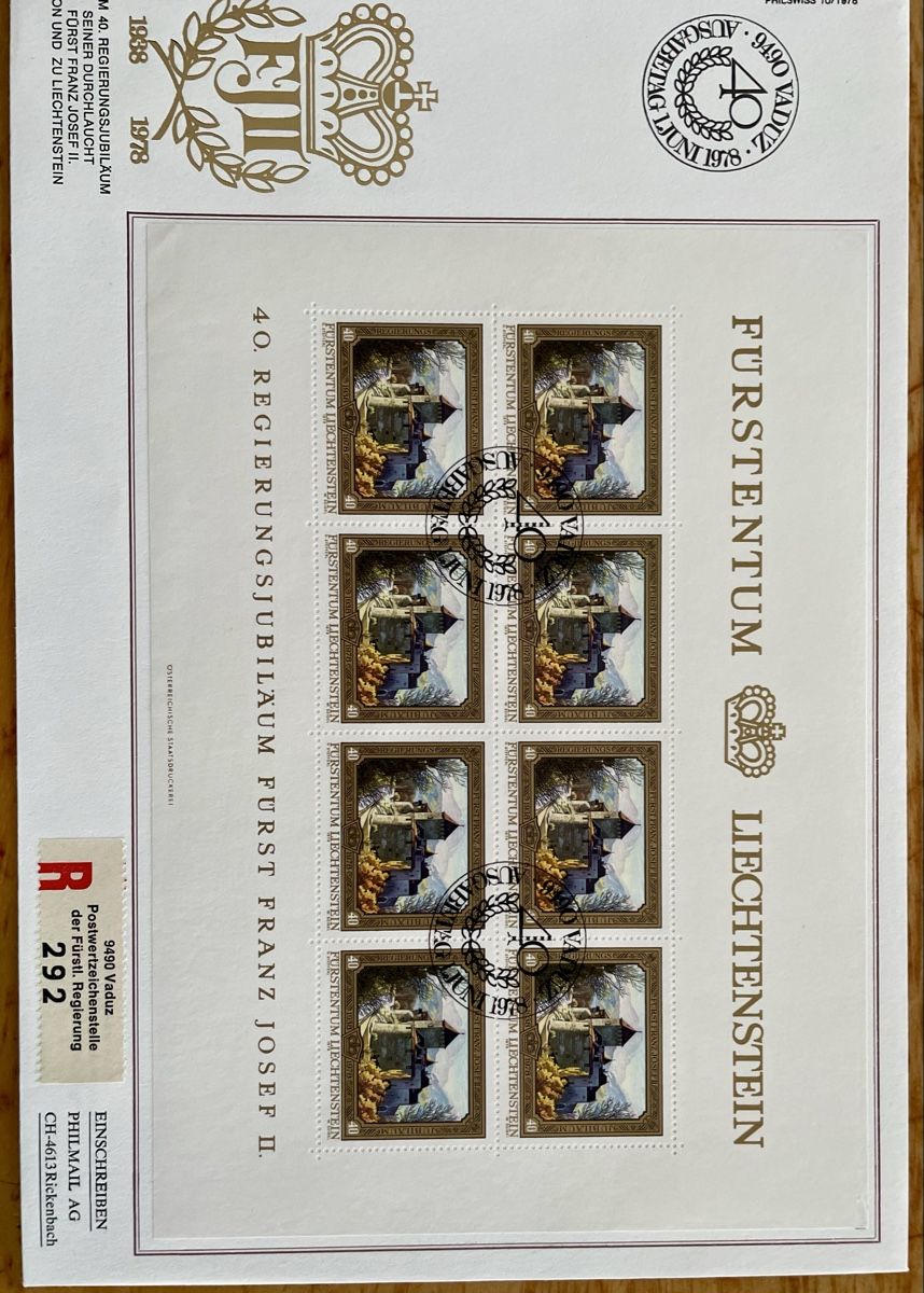 Tous les timbres: Liechtenstein schöne Sammlung – D'occasion à Rorschach par Ziltenera 5