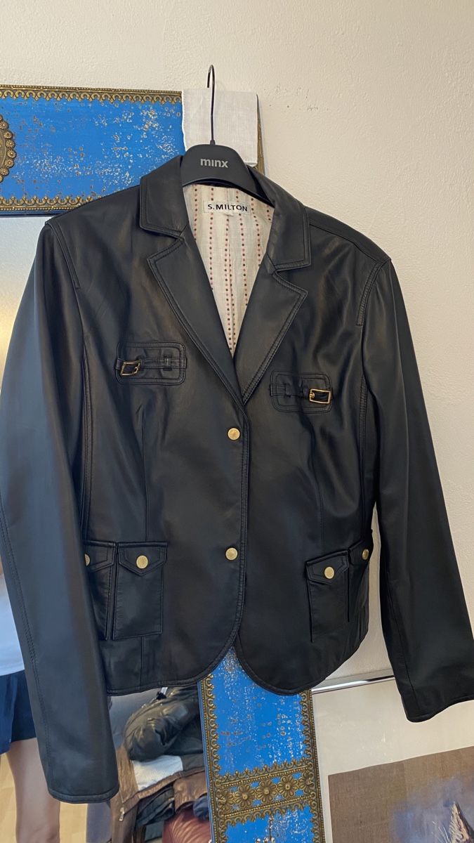 Vestes: Lederjacke S.Milton – D'occasion à Obfelden par tan_9lj9 1