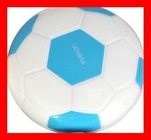 Kontaktlinse Pflegeset Fussball BLAU Kontaktlinsen Case