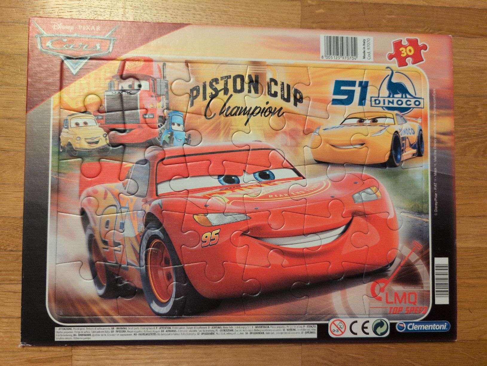 Disney Puzzle: Cars Puzzle, 30 Teile, Lightning McQueen – Usato da Schwerzenbach venduto da _charme_ 1
