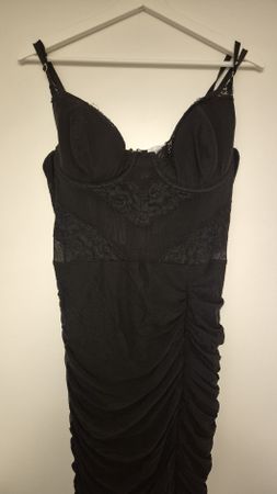 Norma Nikkita Kleid, Grösse L, Schwarz