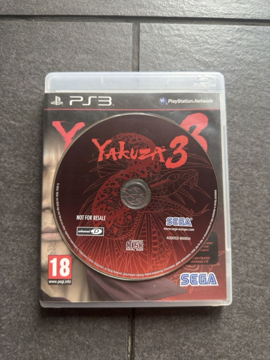 Sony Giochi: Yakuza 3 PS3 – Usato da Zürich venduto da cENS0R 2