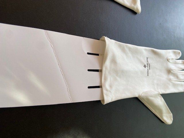 Patek Philippe Handschuhe & Handstulpen: Gants Patek Philippe blanc taille S – Neu und originalverpackt aus Magglingen/Macolin von Siloli1967 5
