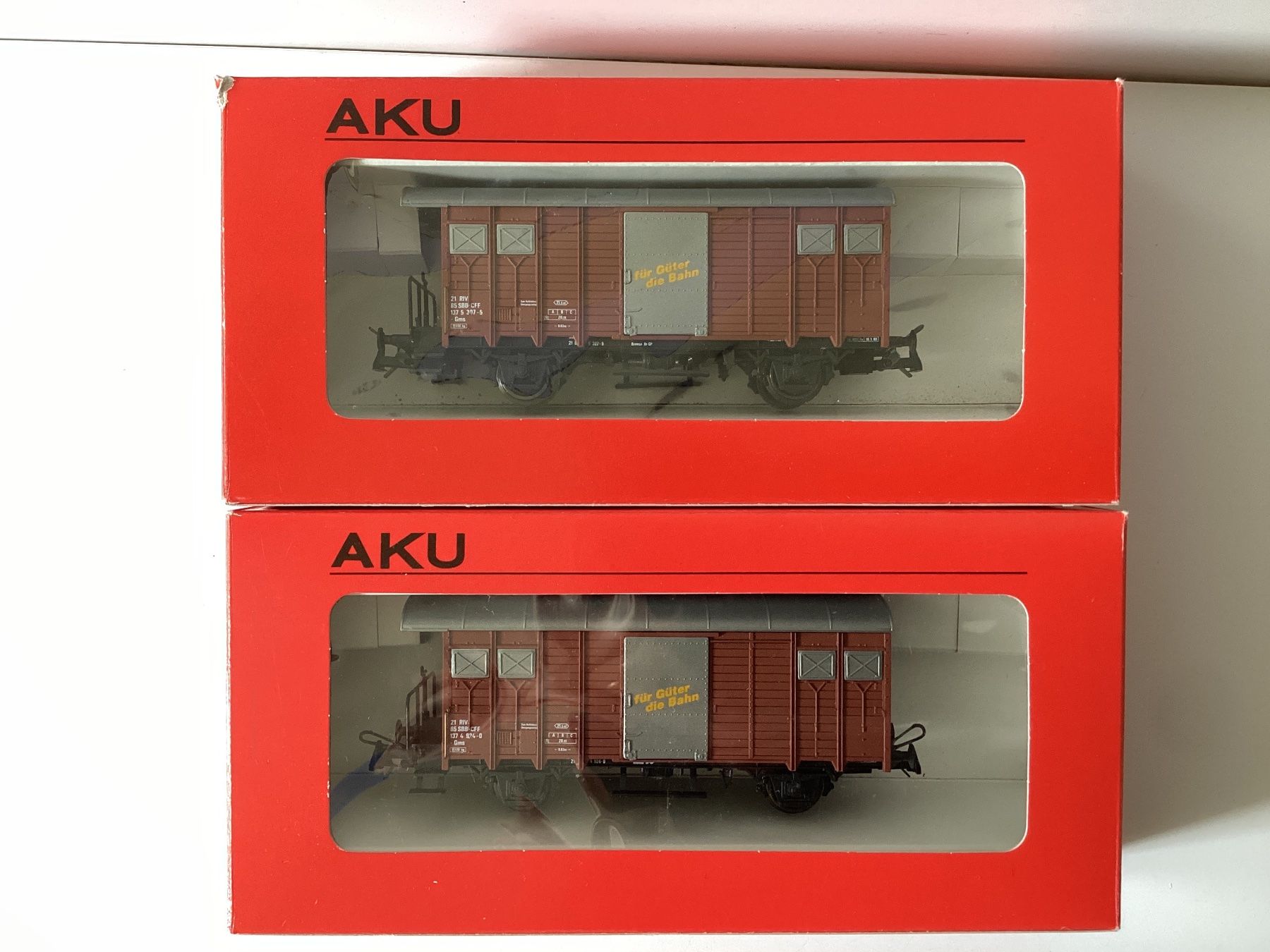 Aku Modellini di ferrovie: Aku Kull 1079 1081 SBB 1:87 H0 – Usato da Effretikon venduto da simtek_de