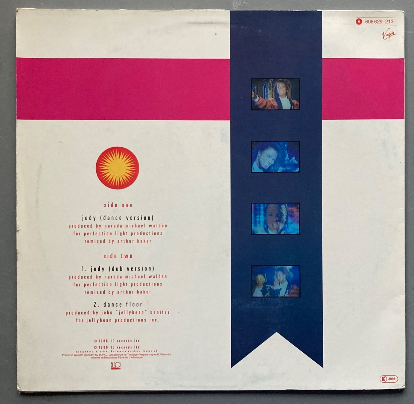 Vinyles: JERMAINE STEWART - JODY – D'occasion à Poliez-Pittet par Newtown-Records 1