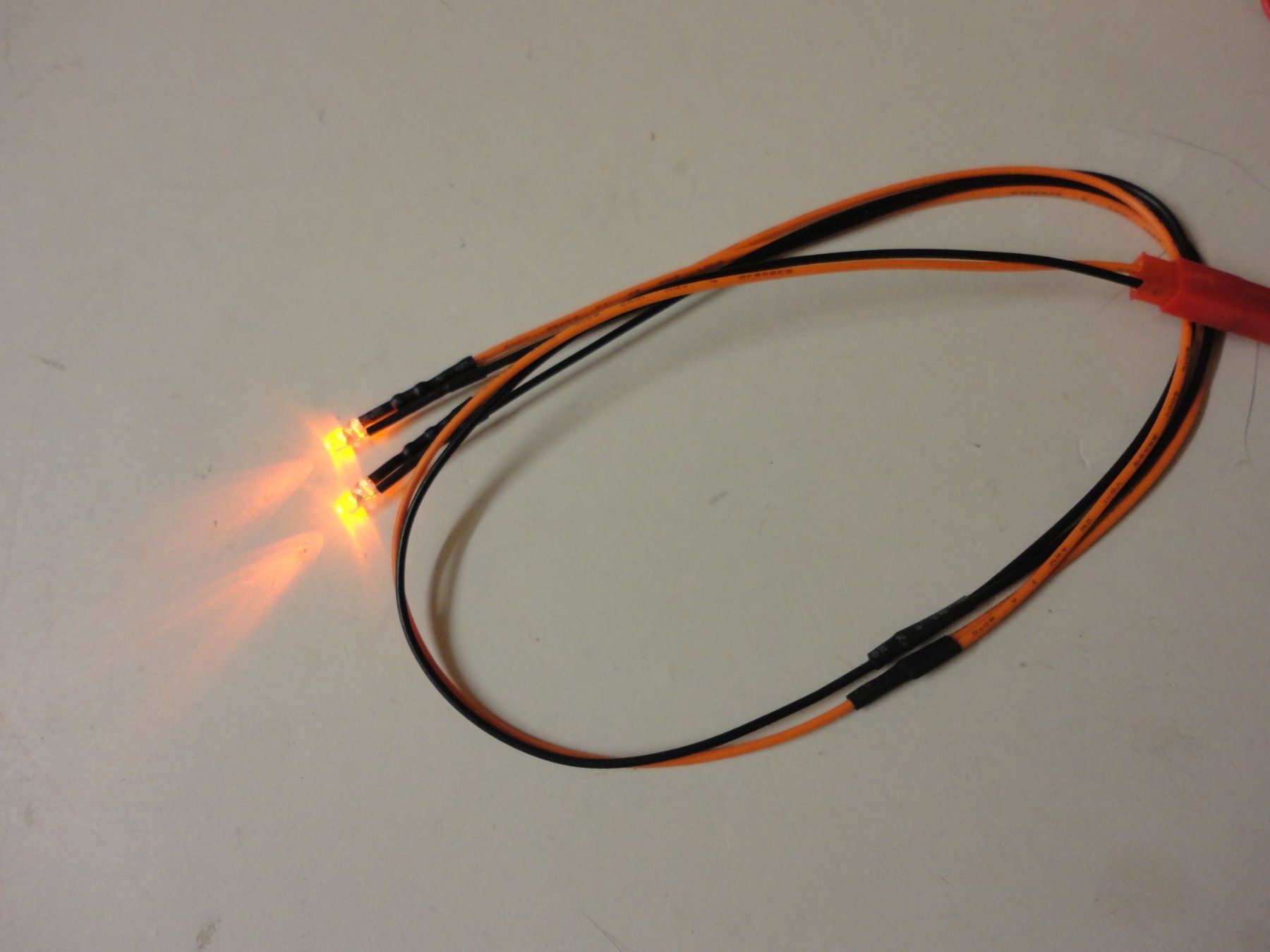 Modellismo RC: Pichler LED 3mm orange, Neu, ! – Nuovo e nell'imballaggio originale da Horgen venduto da RcModell 1