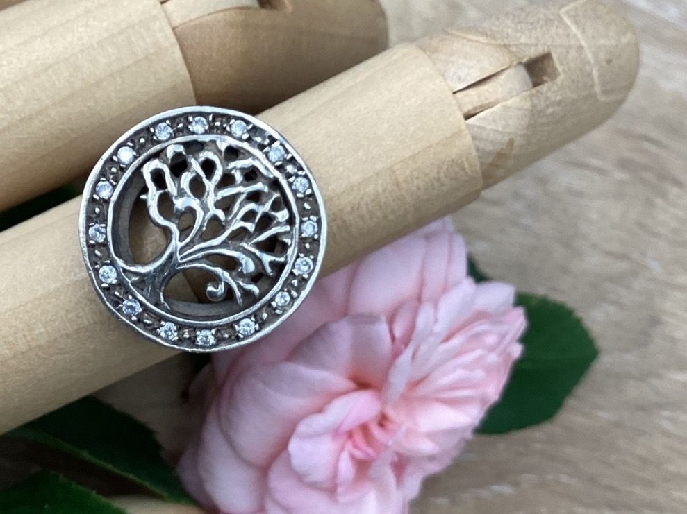 Anelli: Bague en argent Arbre de vie – Usato da Agiez venduto da Beve15 2