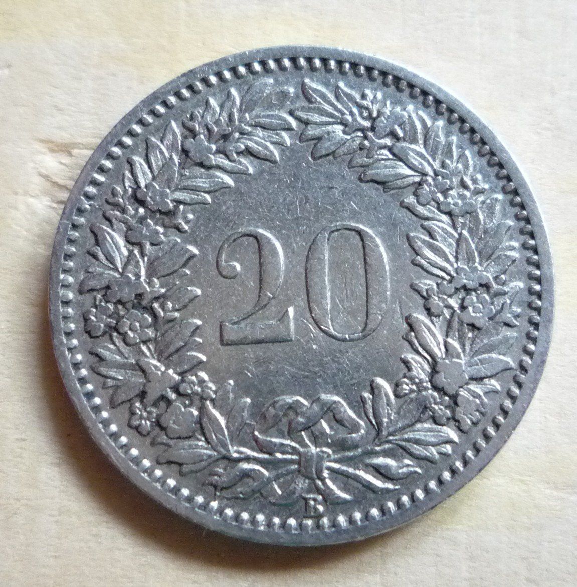 Tutti le monete: 20 Rappen 1907, vz – Usato da Rieden SG venduto da Sammelfreund 1