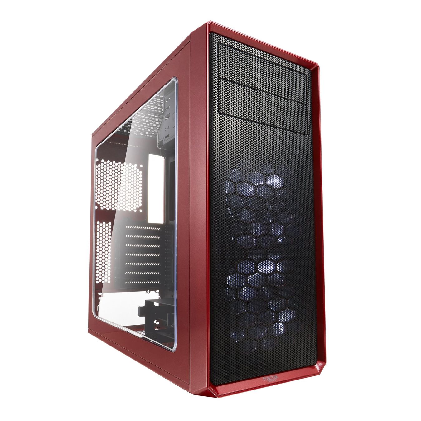 Fractal Custodie: Fractal Focus G Red (ATX, mATX, ITX) – Nuovo e nell'imballaggio originale da Winterthur venduto da Dr.Pepper01