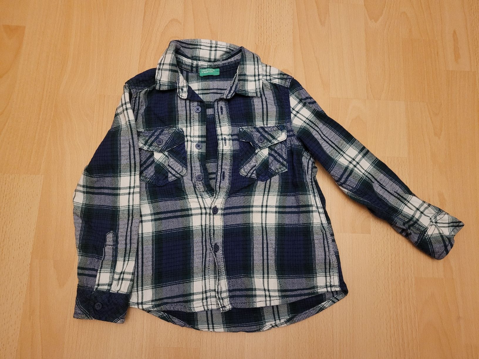 Benetton Camicie, T-shirt & Polo: Hemd Benetton gr. 98 – Usato da Inwil venduto da Flower2325