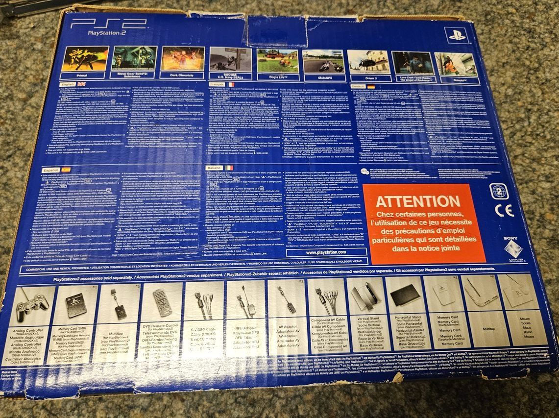 Sony Console: Sony PlayStation 2 SCPH-50004 PAL Konsole Box – Usato da Hindelbank venduto da GameBoy1981 1